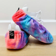 Load image into Gallery viewer, Rainbow Tie-dye Sneaker Gliders
