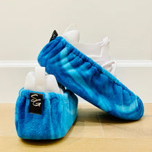 Load image into Gallery viewer, Blue Tie-dye Sneaker Gliders
